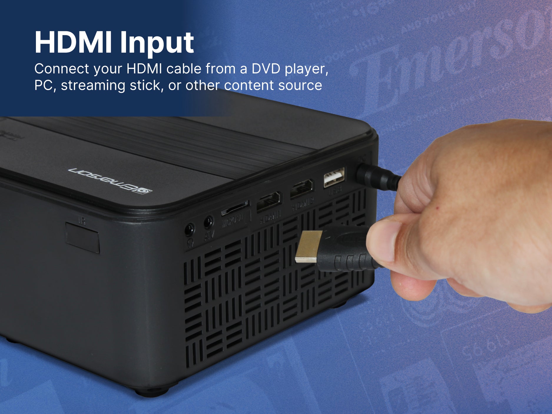 150" Home Theater LCD Projector