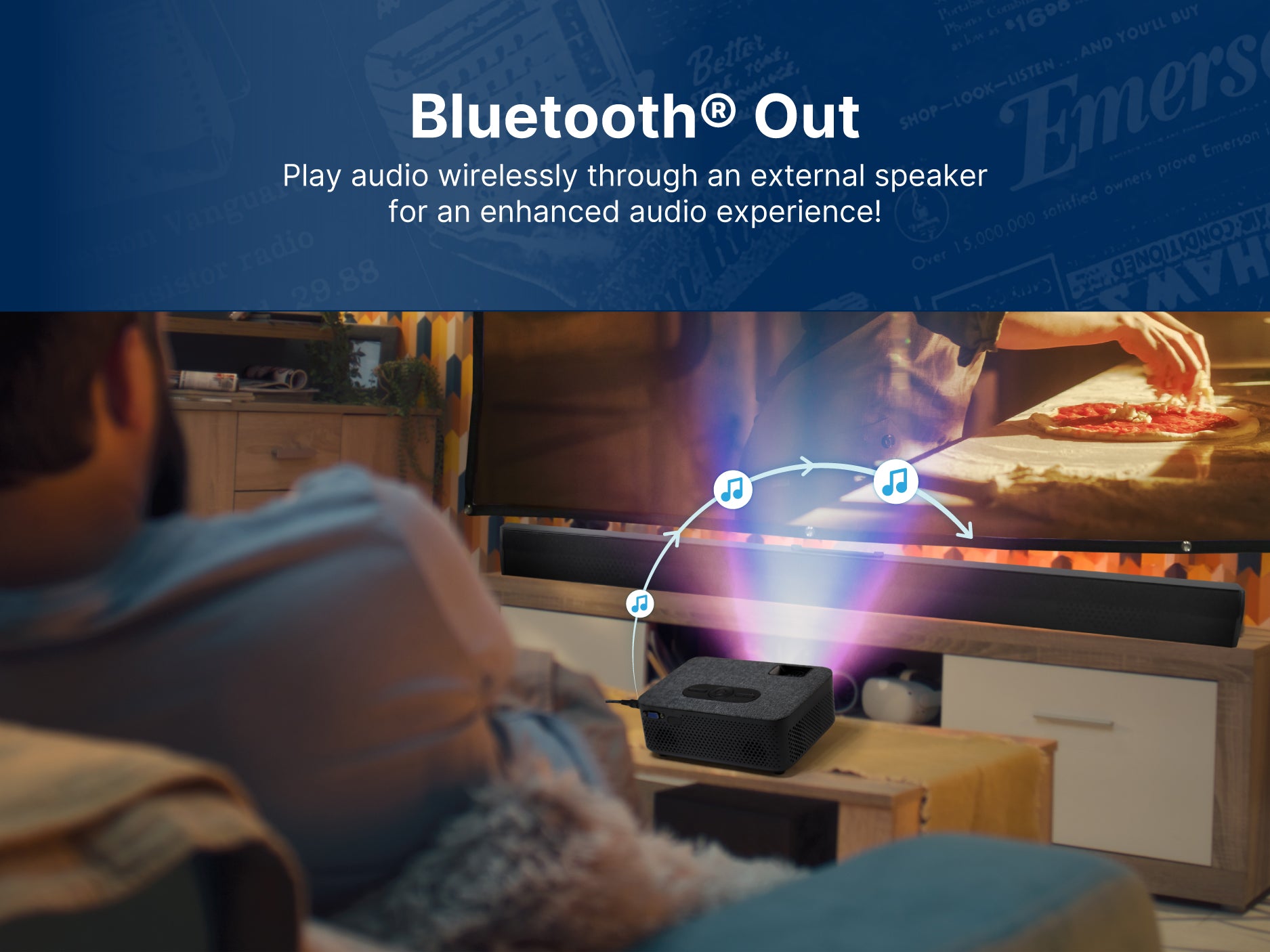 150" Home Theater LCD Projector Combo