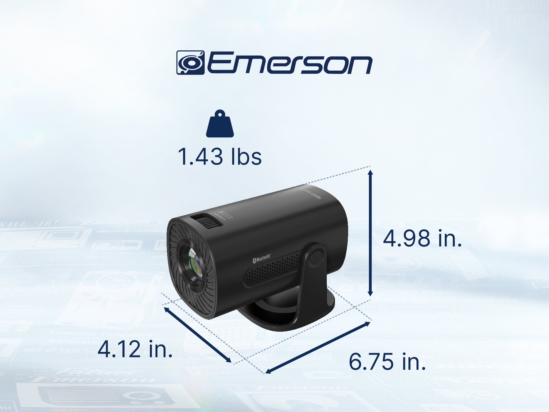 120" Home Theater LCD Projector