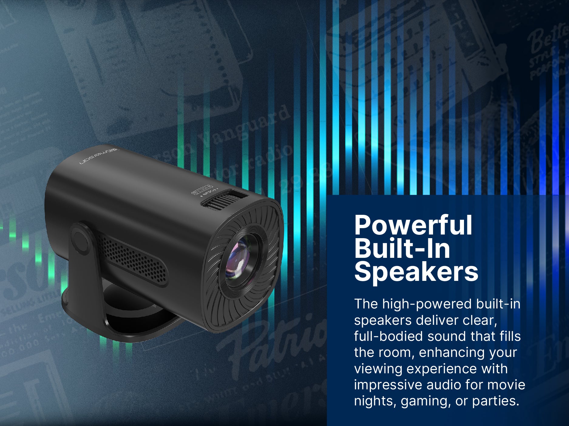 120" Home Theater LCD Projector