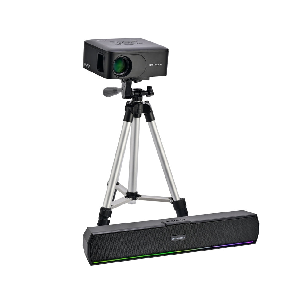 Portable 120'' Home Theater LCD Projector Combo