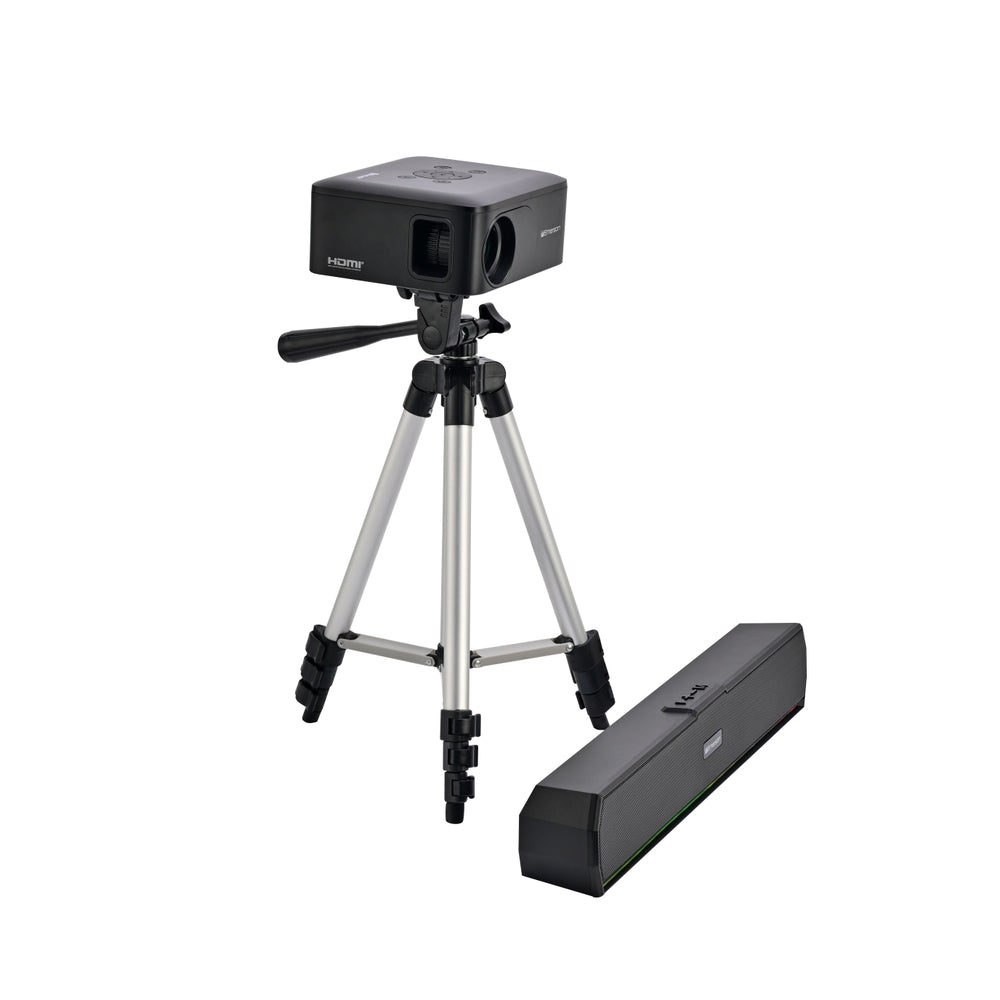 Portable 120'' Home Theater LCD Projector Combo