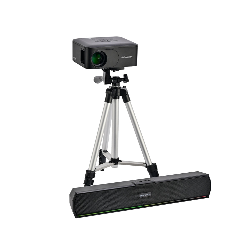 Portable 120'' Home Theater LCD Projector Combo