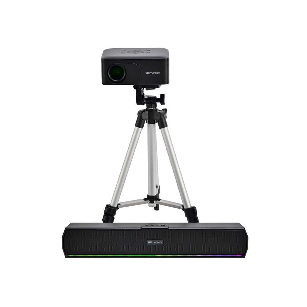 Portable 120'' Home Theater LCD Projector Combo