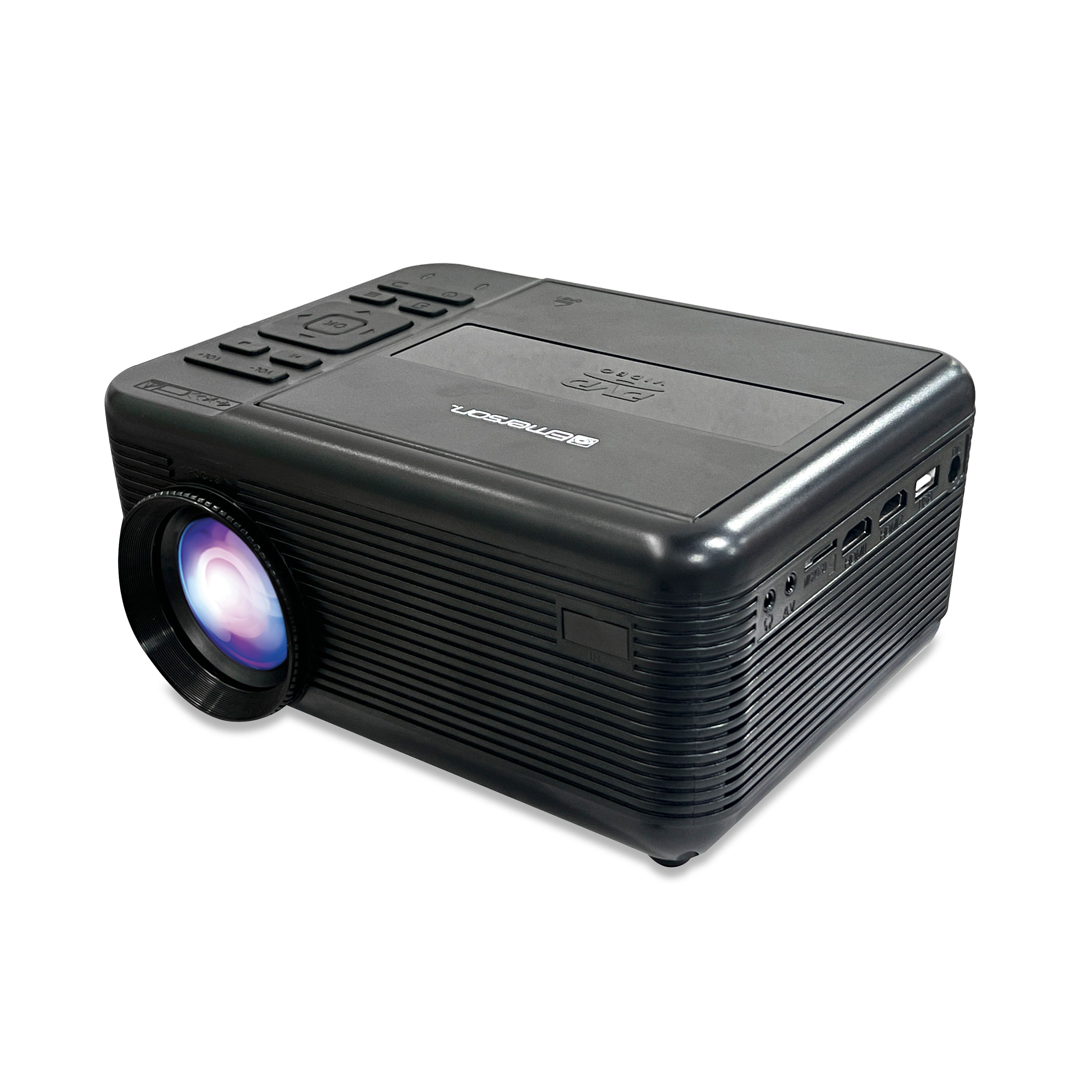150" Home Theater LCD Projector with Built-In DVD Player