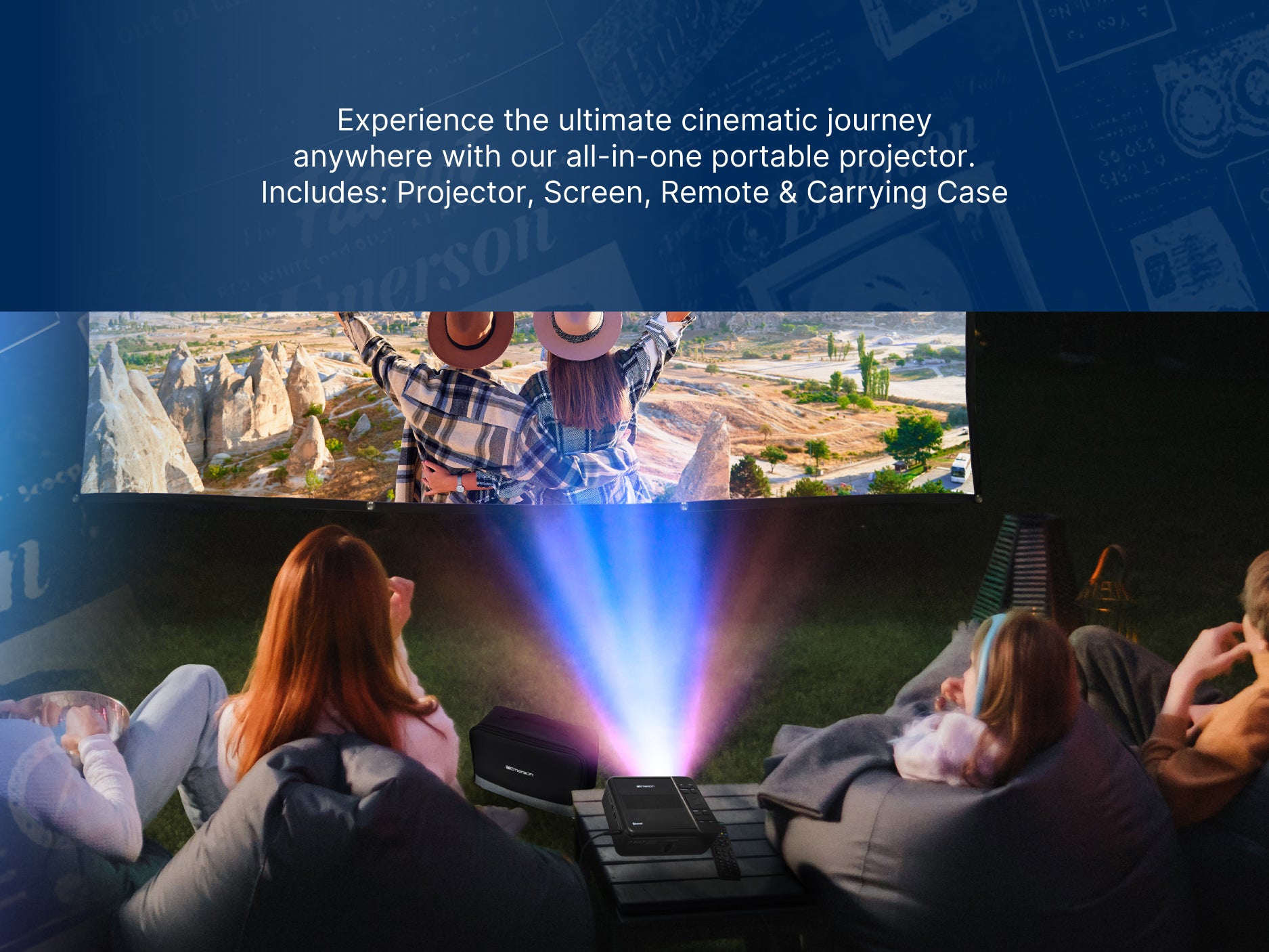 150" Home Theater LCD Projector Combo with Built-In DVD Player