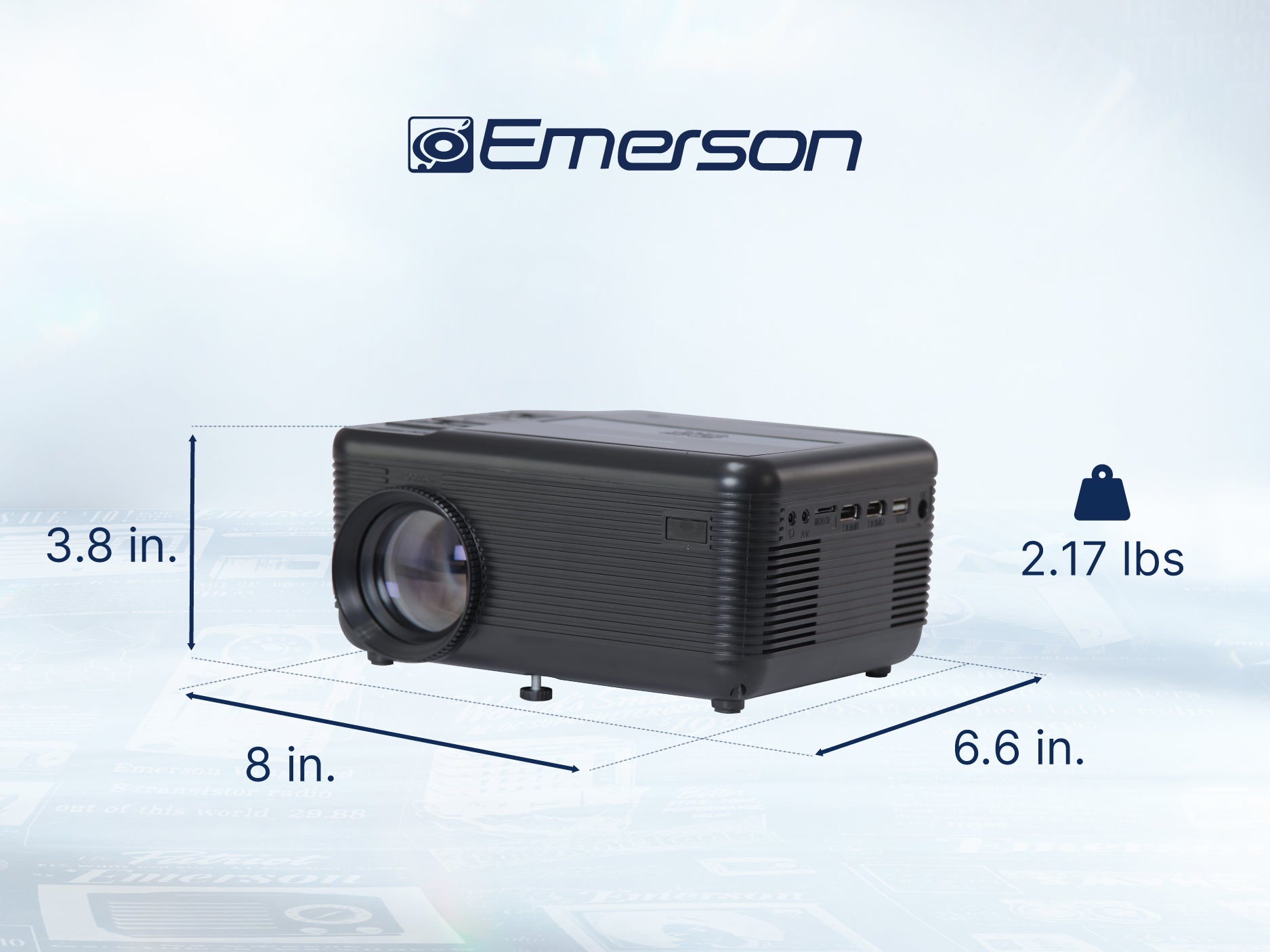 150" Home Theater LCD Projector Combo with Built-In DVD Player