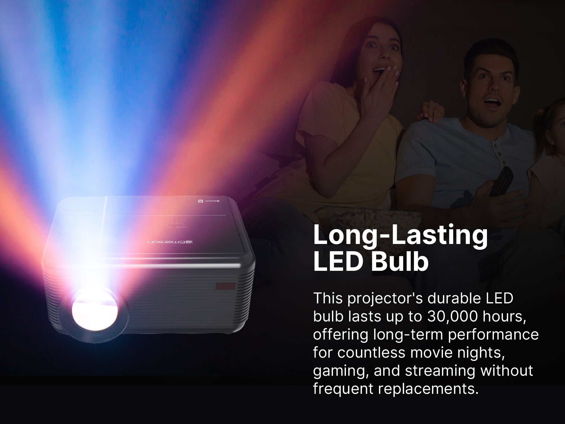 120" Home Theater LCD Projector with Built-In TV Tuner & DVD Player