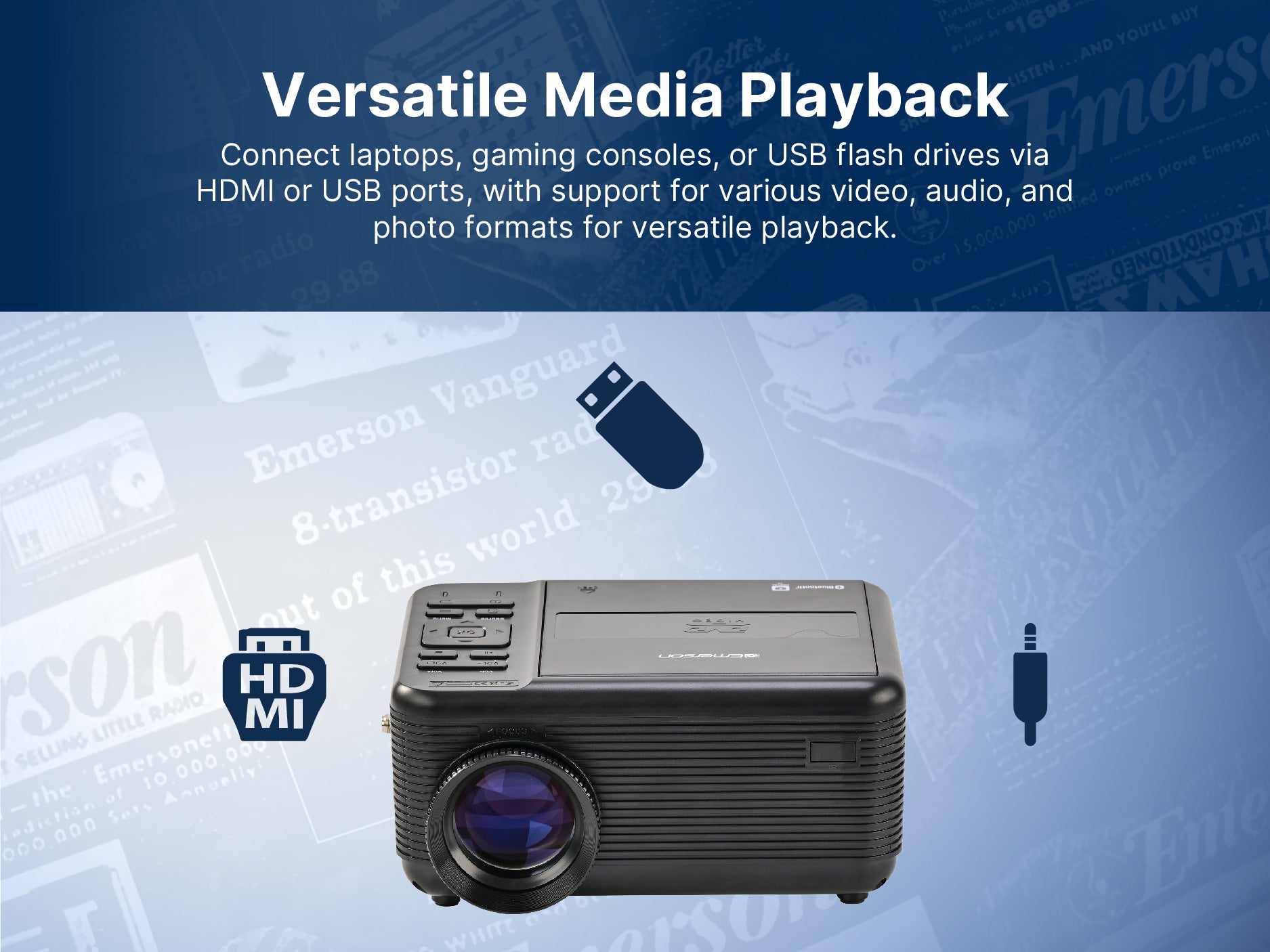 120" Home Theater LCD Projector with Built-In TV Tuner & DVD Player