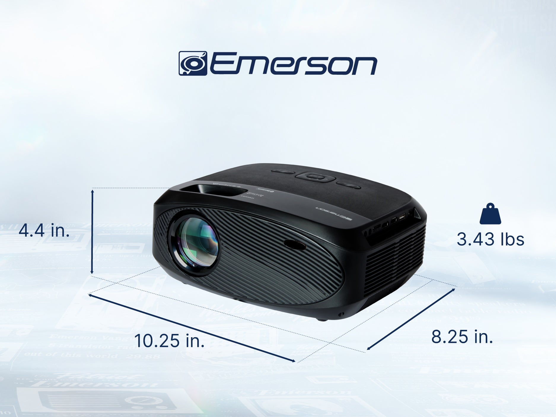 210" Home Theater LCD Projector Combo