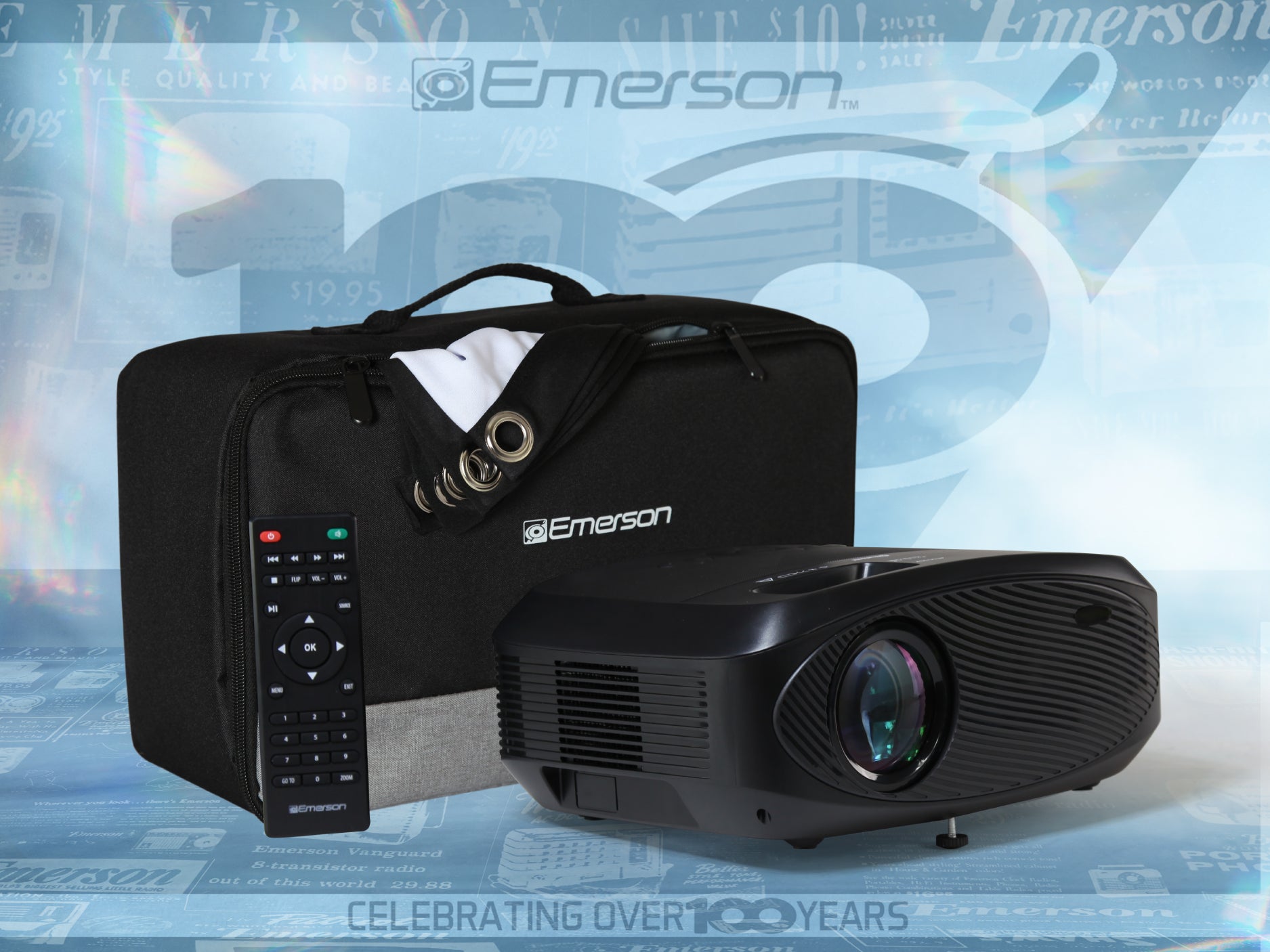 210" Home Theater LCD Projector Combo