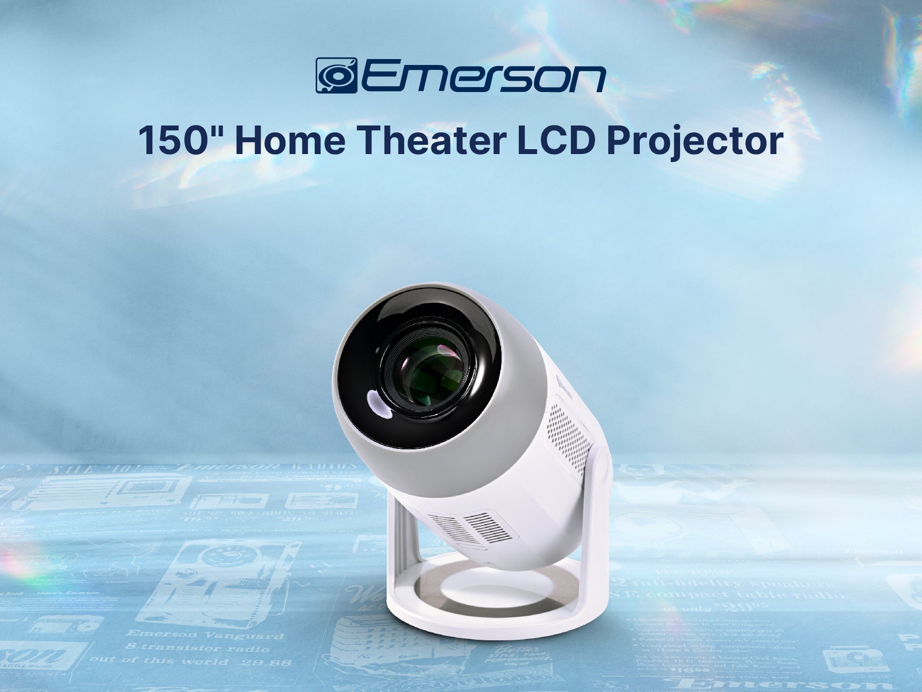 150" Home Theater LCD Projector