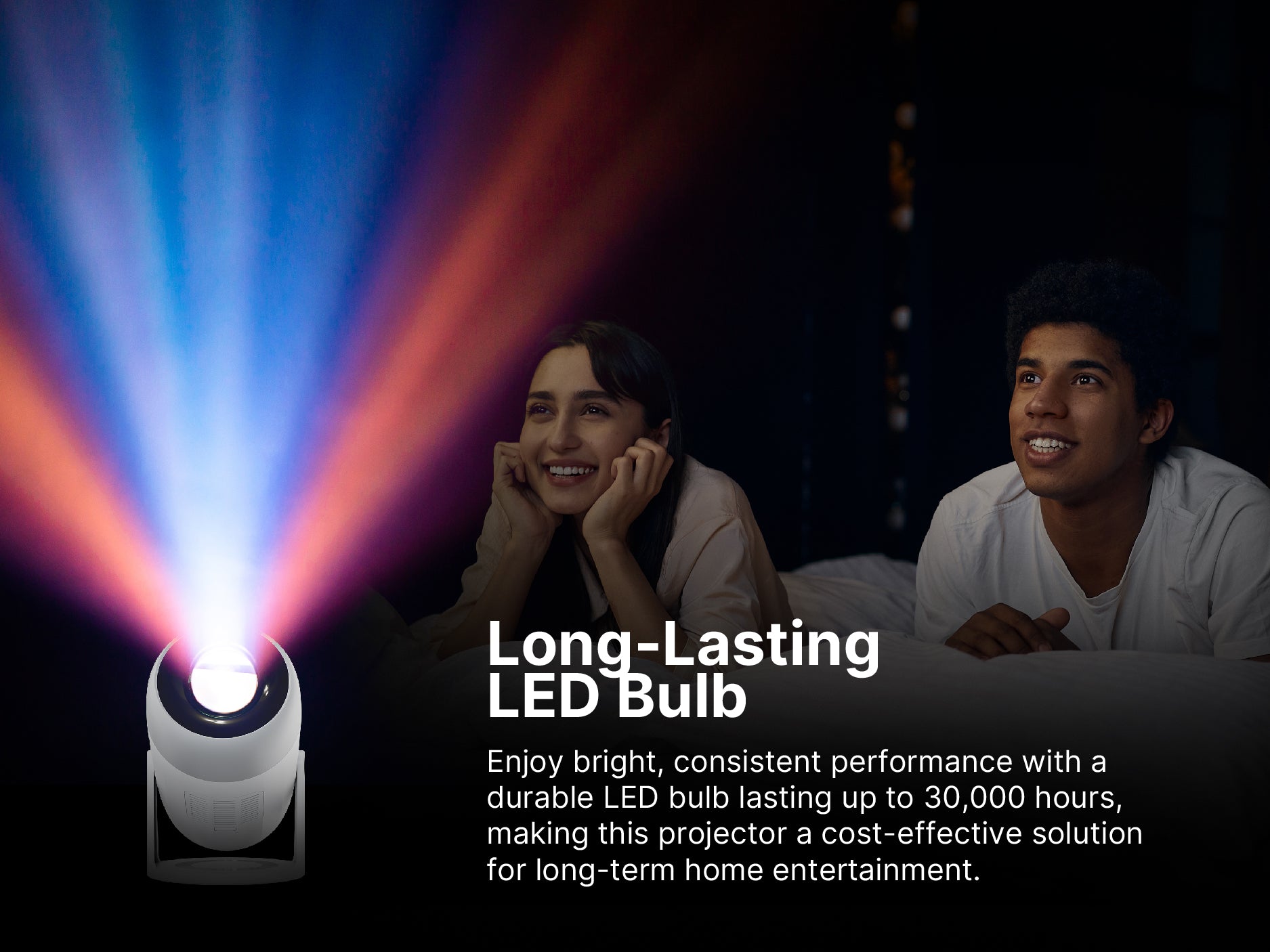 150" Home Theater LCD Projector
