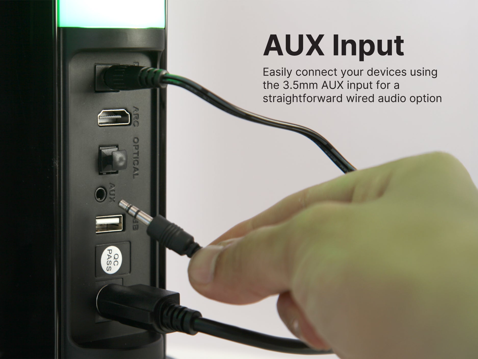 2-IN-1 LED STEREO SPEAKER SYSTEM