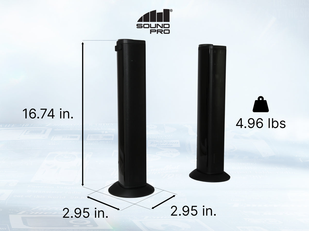 2-IN-1 LED STEREO SPEAKER SYSTEM
