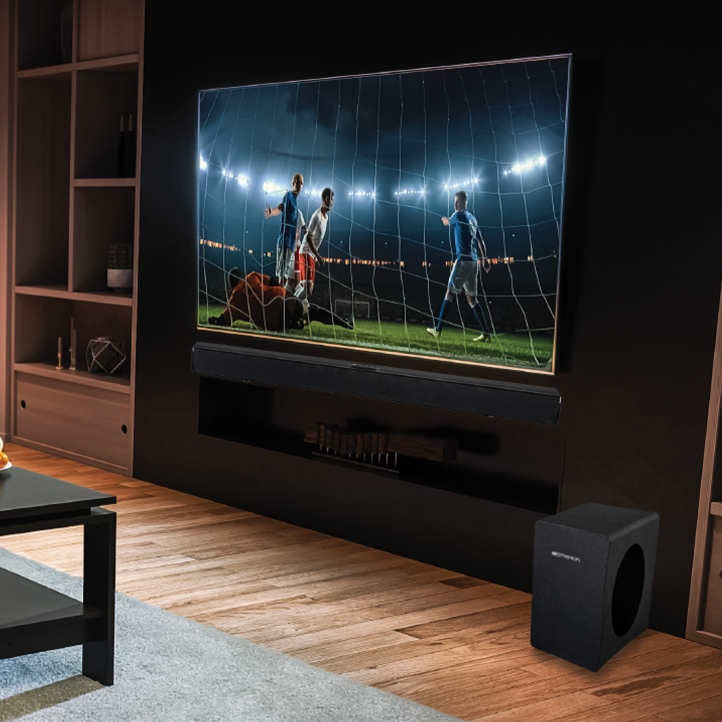37" Bluetooth® Soundbar & Wireless Subwoofer Home Theater System