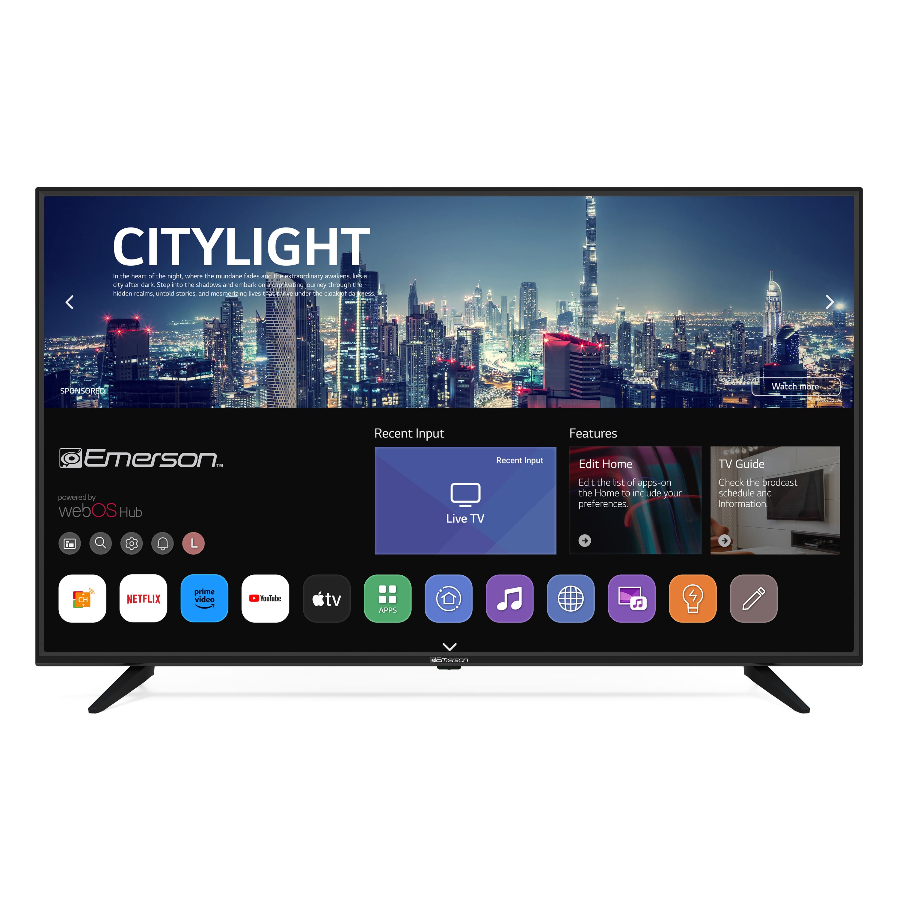 50" 4K UHD LED Smart TV with WebOS