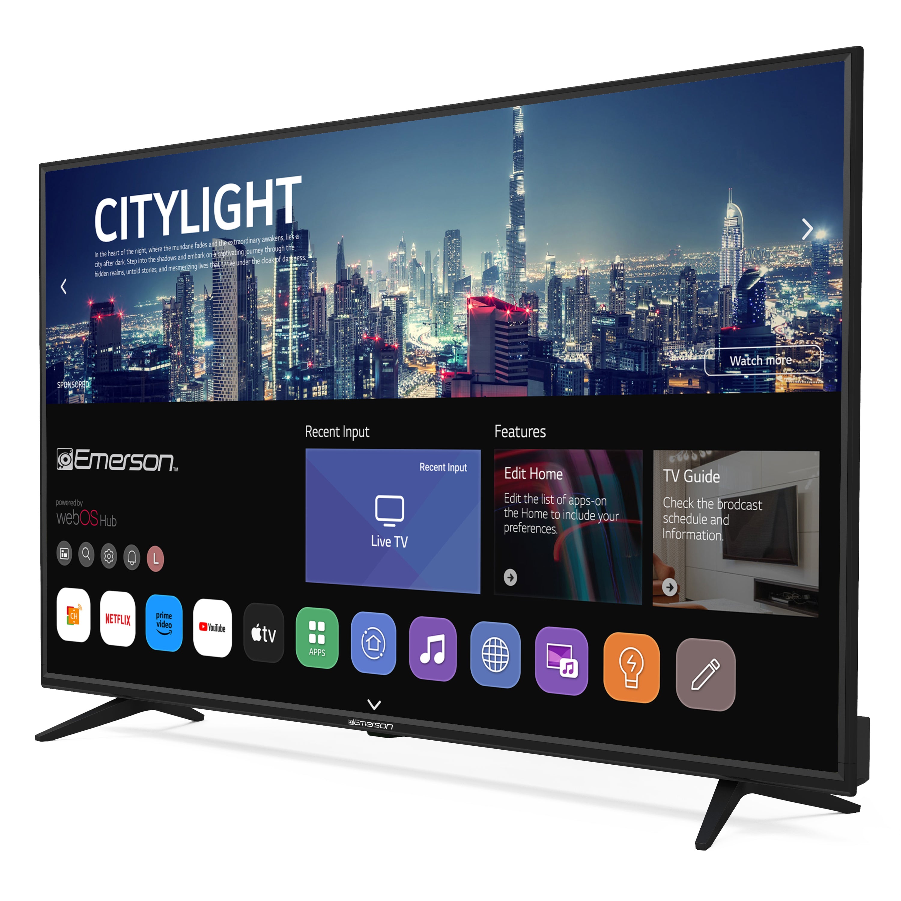 50" 4K UHD LED Smart TV with WebOS