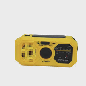 Emergency AM/FM Radio with Weather Band and Power Bank