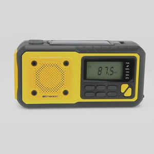 Emergency AM/FM Radio with Weather Band and Power Bank