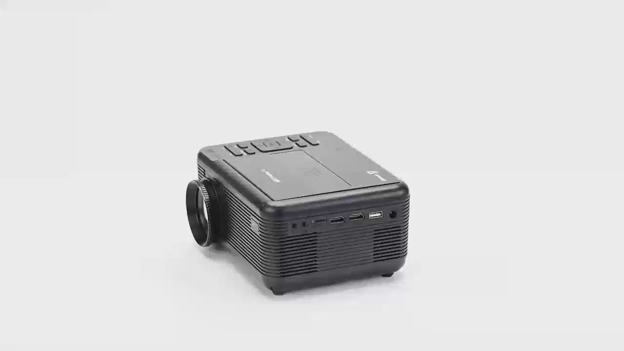 120" Home Theater LCD Projector with Built-In TV Tuner & DVD Player