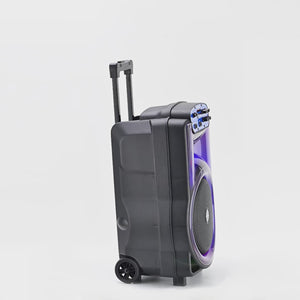 Portable Bluetooth<sup>®</sup> 12" Party Speaker with Flame Lighting