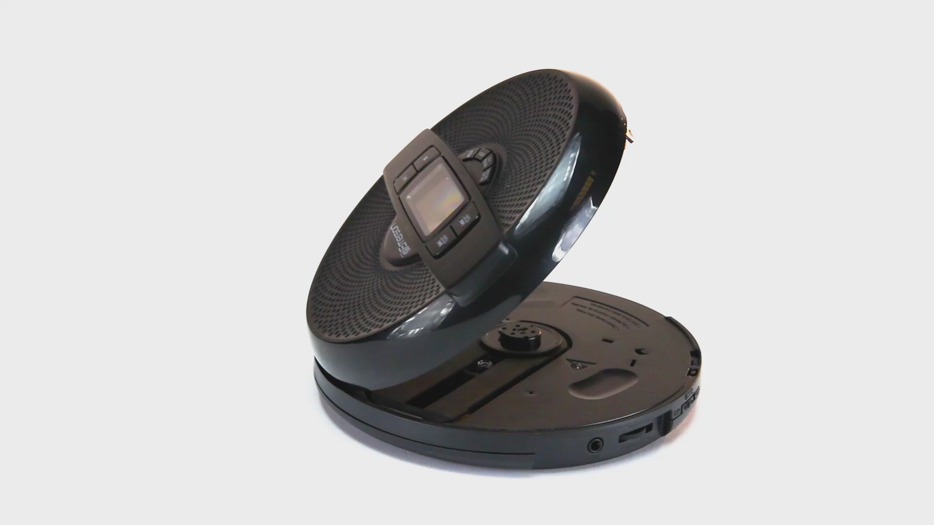 Portable Bluetooth® CD Player with FM Radio & Speaker