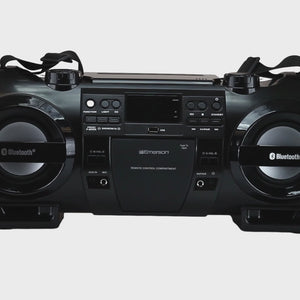 Dual Subwoofer Bluetooth<sup>®</sup> Boombox