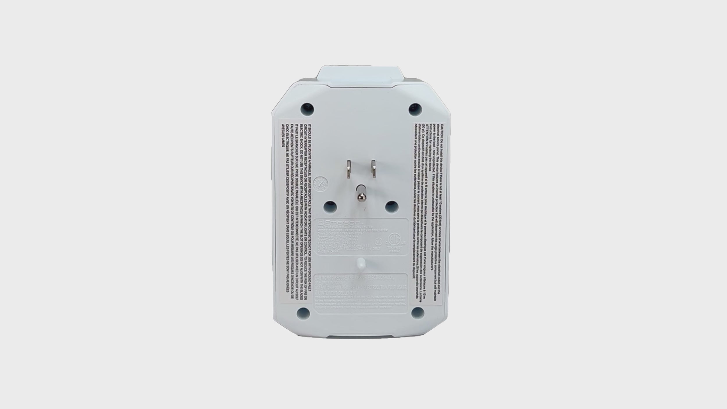 Multi-Outlet Wall Charging System