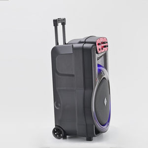 Portable Bluetooth<sup>®</sup> 15" Party Speaker with Flame Lighting