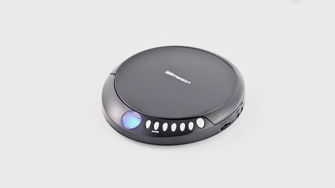 Portable Bluetooth® CD Player with FM Radio and AudioStream™