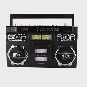 Retro Portable CD Boombox